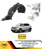 Load image into Gallery viewer, VW T-CROSS 2019 - 2024 FRONT SPLASHGUARD WHEEL LINER PASSENGER LEFT 2GM805911A