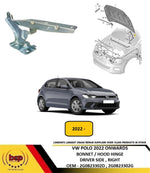 Load image into Gallery viewer, VW POLO 2022 ON BONNET HOOD HINGE DRIVER SIDE RIGHT 2G0823302D 2G0823302G