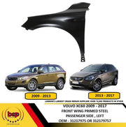 VOLVO XC60 2009 – 2017 FRONT WING FENDER PRIMED STEEL PASSENGER SIDE LEFT