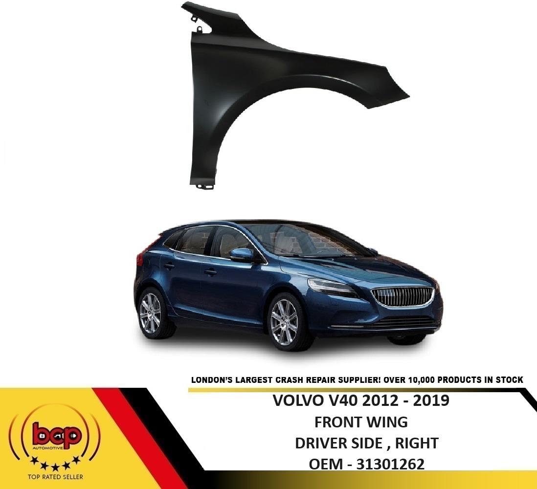 VOLVO V40 2012 – 2019 FRONT WING FENDER PANEL PRIMED DRIVER SIDE RIGHT