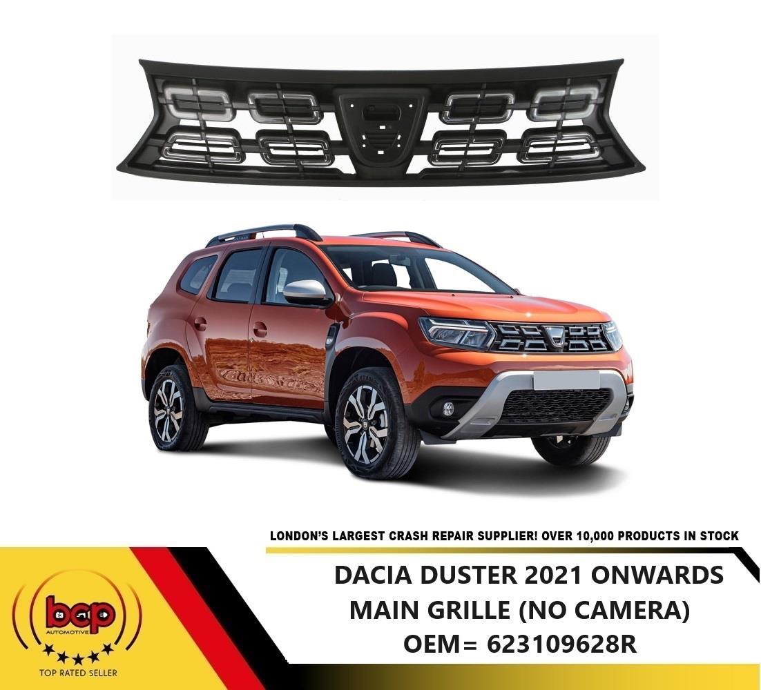 DACIA DUSTER 2021 ONWARDS FRONT MAIN GRILLE NO BADGE NO CAMERA 623109628R