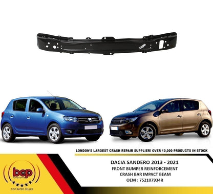 DACIA SANDERO 2013 – 2021 FRONT BUMPER REINFORCEMENT CRASH BAR IMPACT BEAM NEW