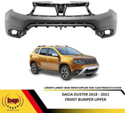 DACIA DUSTER  2017 - 2021 FRONT BUMPER UPPER NO PARKING SENSORS  NOT PRIMED