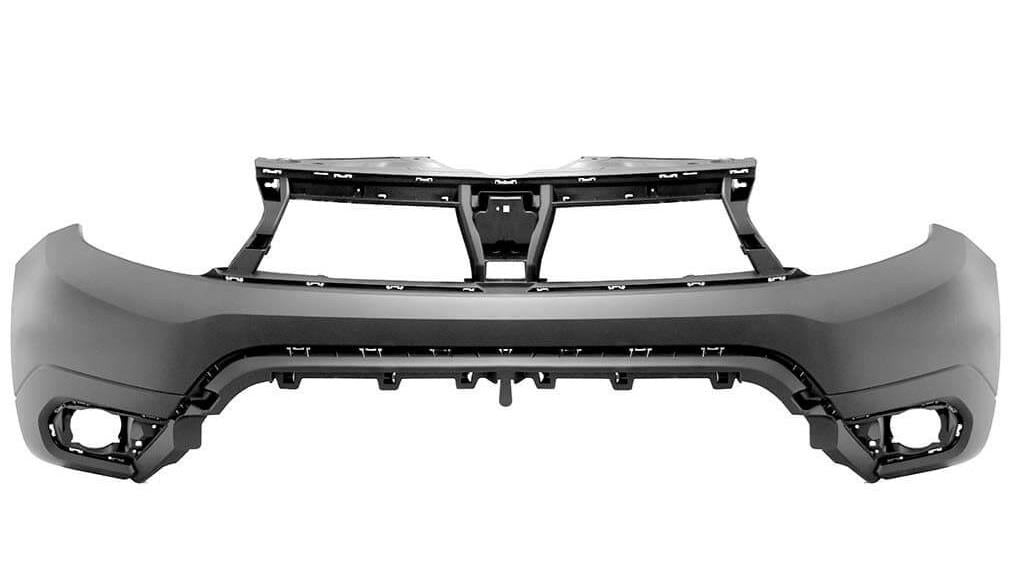 DACIA DUSTER  2017 - 2021 FRONT BUMPER UPPER NO PARKING SENSORS  NOT PRIMED
