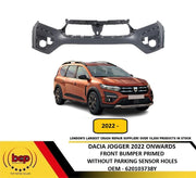 DACIA JOGGER 2022 ONWARDS FRONT BUMPER PRIMED WITHOUT PARKING SENSORS
