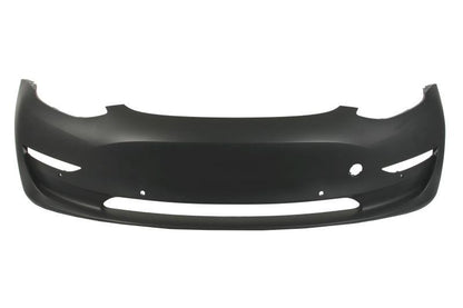 TESLA MODEL 3 2019 – 2024 FRONT BUMPER PRIMED WITH 4 PARKING SENSOR HOLES