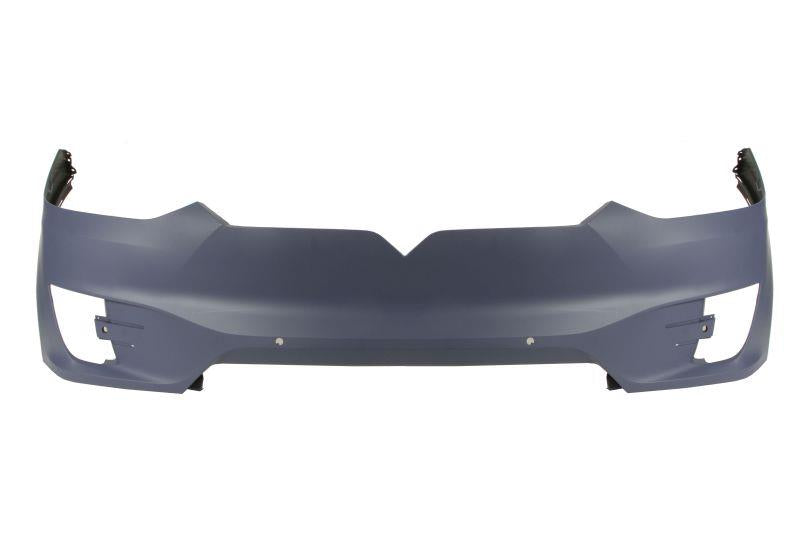 TESLA MODEL X 2015 – 2021 FRONT BUMPER PRIMED WITH PARKING SENSOR HOLES NEW