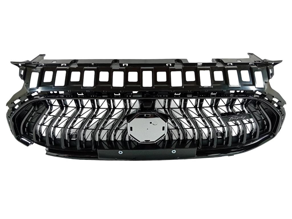 MG HS 2023 ON FRONT RADIATOR GRILLE BLACK TROPHY MODELS ONLY WITH CAMERA HOLE