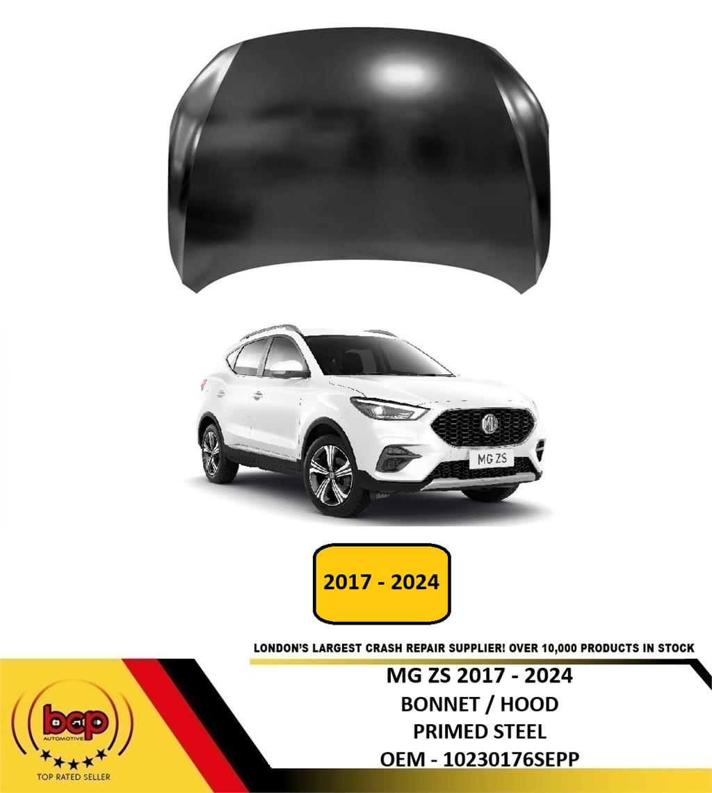 MG ZS 2017 - 2024 BONNET HOOD PANEL OEM SPEC 10230176SEPP DELIVERED