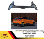Load image into Gallery viewer, MG4 EV HATCHBACK 2022 ONWARDS REAR BUMPER UPPER SECTION PRIMED NO PARKING SENSOR
