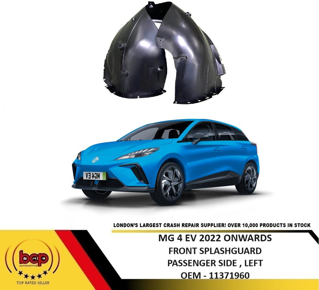 MG 4 FRONT WING SPLASHGUARD WHEEL ARCH LINER INNER LEFT ABOVE THE TYRE DIRT SHEILD