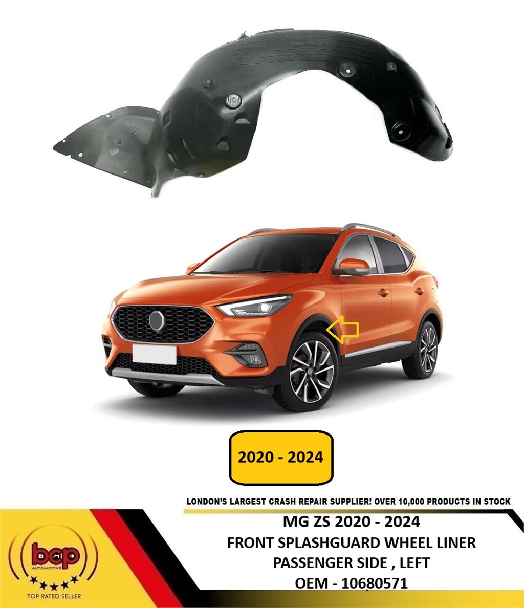 MG ZS 2020 - 2024 FRONT SPLASHGUARD WHEEL HOUSE LINER PASSENGER SIDE LEFT NEW