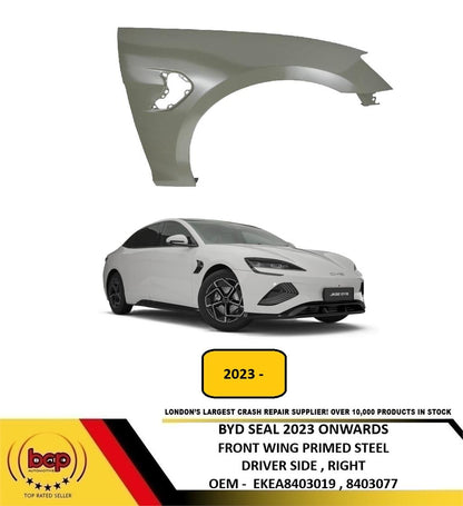 BYD SEAL 2023 ONWARDS FRONT WING FENDER PRIMED PANEL DRIVER RIGHT OEM QUALITY