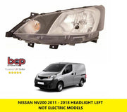 FOR NISSAN NV200 2011 - 2018 HEADLIGHT HEADLAMP LEFT PASSENGER SIDE 26060JX30