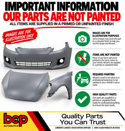TOYOTA AURIS 2015 - 2019 FRONT WING LEFT PASSENGERS NEW INSURANCE APPROVED