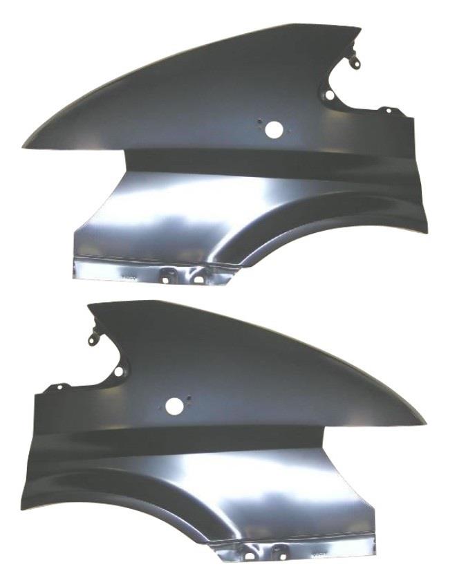 FORD TRANSIT MK6 2000-2006 FRONT WINGS WITH HOLE PAIR LEFT RIGHT NEW PRIMED
