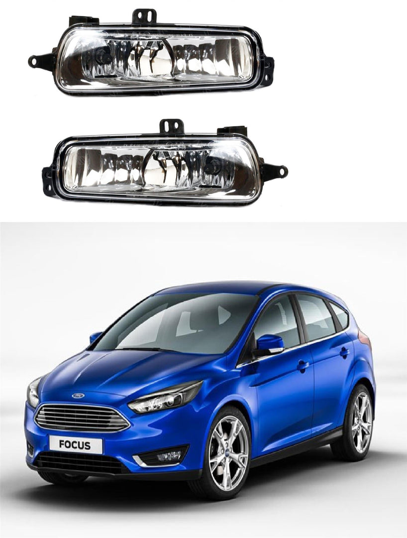 FORD FOCUS 2014 - 2018 FRONT FOG LIGHT LAMP PAIR LEFT & RIGHT BRAND NEW