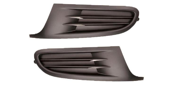 VW GOLF MK6 2008-2013 FRONT BUMPER GRILLE PAIR LEFT & RIGHT NO FOG LEFT RIGHT
