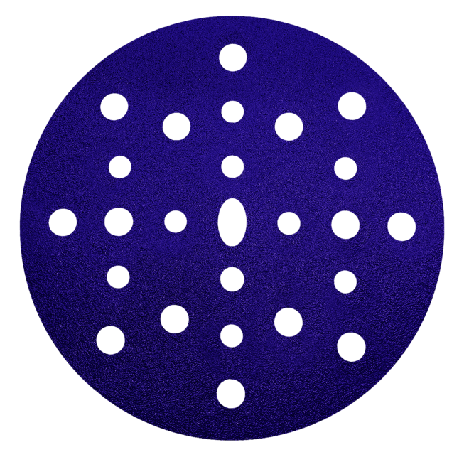 CERMIC SANDING DICS 80 GRIT BOX OF 50 150 mm 25 HOLES