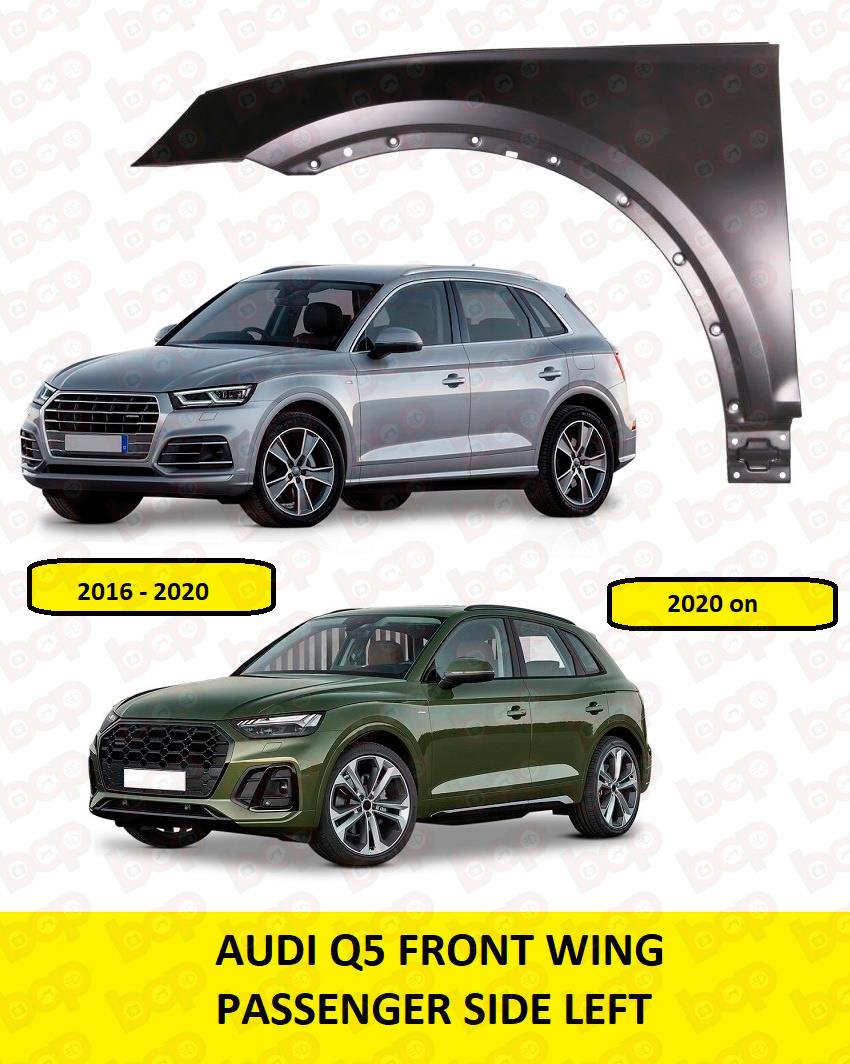AUDI Q5 2017 - 2023 FRONT WING FENDER LEFT PASSENGER SIDE  PRIMED OEM SPEC