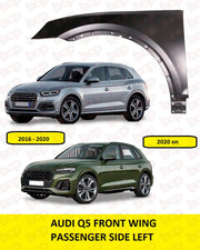 AUDI Q5 2017 - 2023 FRONT WING FENDER LEFT PASSENGER SIDE  PRIMED OEM SPEC
