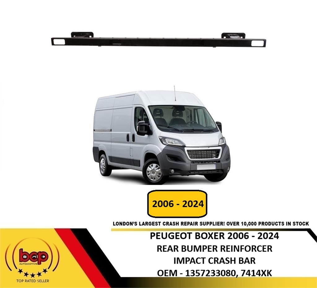 PEUGEOT BOXER 2006 – 2024 REAR BUMPER REINFORCEMENT CARRIER CRASH BAR
