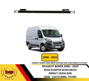 PEUGEOT BOXER 2006 – 2024 REAR BUMPER REINFORCEMENT CARRIER CRASH BAR
