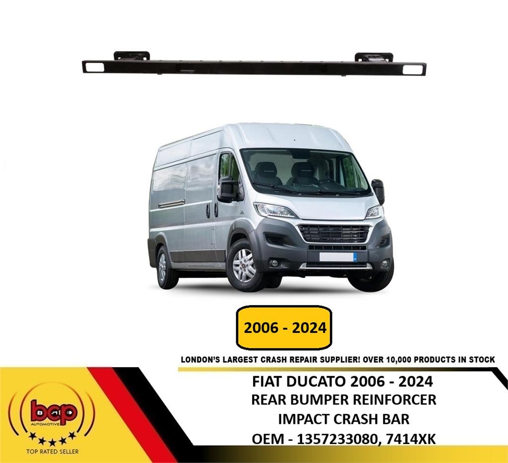FIAT DUCATO 2006 – 2024 REAR BUMPER REINFORCEMENT CARRIER CRASH BAR
