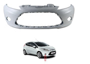 FORD FIESTA MK7 2008 2009 2010 2011 2012 FRONT BUMPER WITH FOG HOLES PRIMED