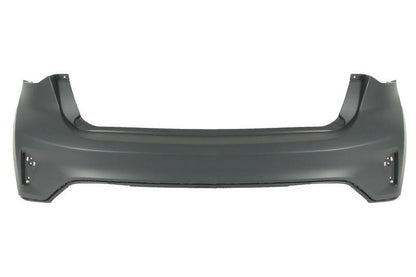 FORD FOCUS 2018 - 2022 REAR BUMPER NO PARKING SENSORS PRIMED READY TO PAINT