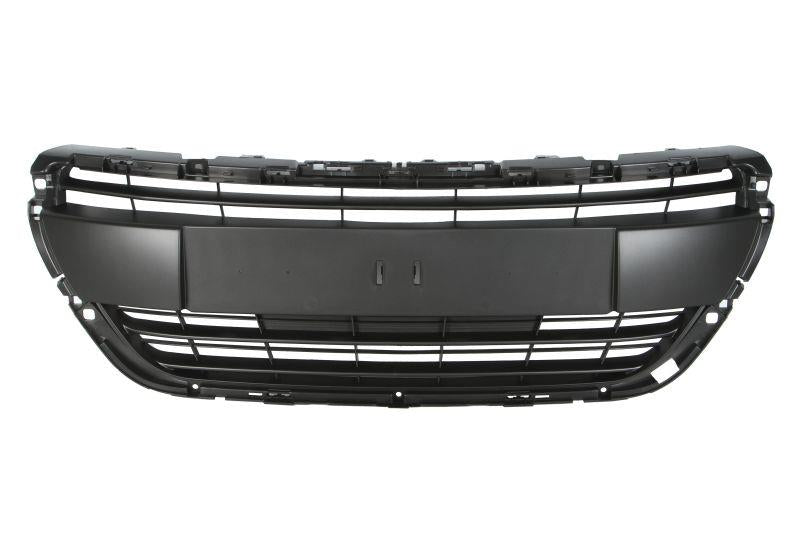 PEUGEOT 208 2015 - 2018 FRONT BUMPER CENTRE GRILLE WITH CHROME TRIM NOT ALURE