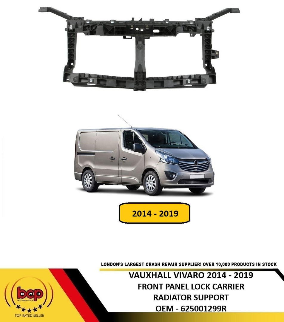 VAUXHALL VIVARO  2014 -2018 FRONT PANEL RADIATOR SUPPORT 6000618733  93867893