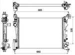 Load image into Gallery viewer, VAUXHALL CORSA D 2006 - 2014 1.2 1.4 ENGINE COOLING 1300312 13249566 13399870