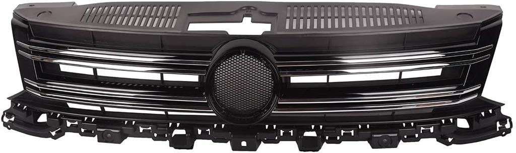 VW TIGUAN 2011 - 2016 FRONT UPPER RADIATOR GRILLE WITH CHROME MOULDINGS NEW