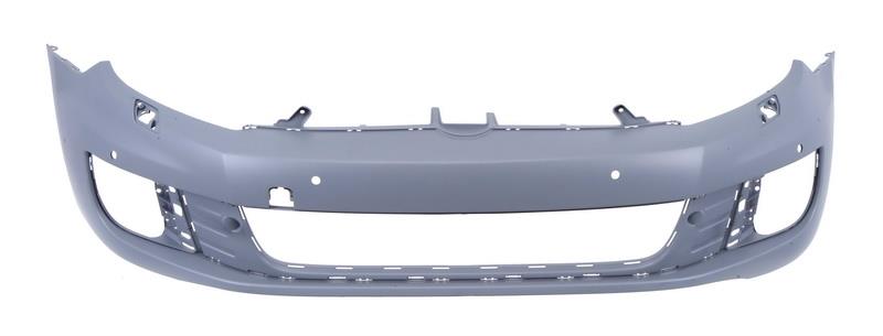 VW GOLF MK6 GTI GTD 2009 - 2012 FRONT BUMPER PRIMED WITH PDC HOLES WASH HOLES