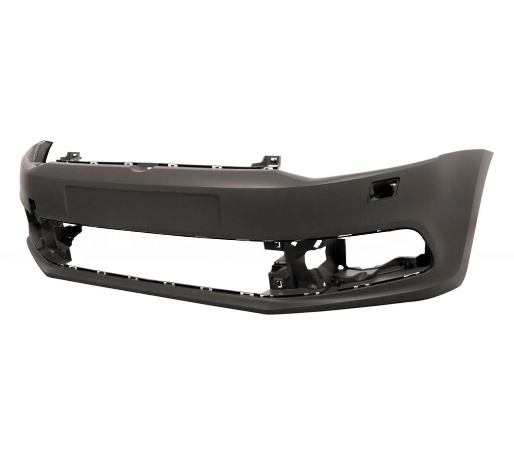 VW POLO HATCHBACK 2014 - 2018 FRONT BUMPER PRIMED WITH WASHER HOLES ONLY