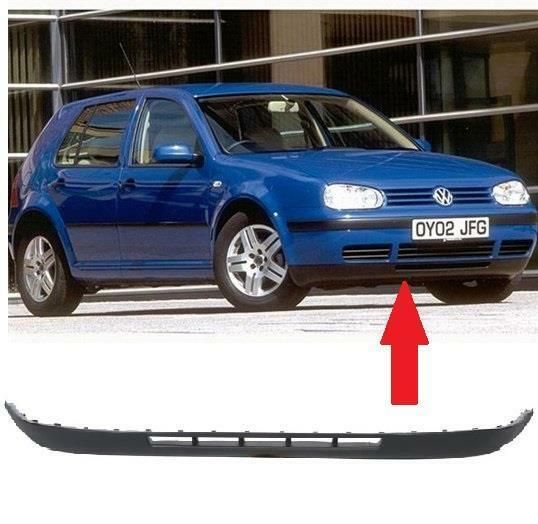 VW GOLF MK4 1998 - 2003 FRONT BUMPER LOWER SPOILER SPLITTER VALANCE LIP