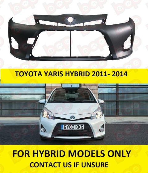 Toyota yaris shop 2014 front bumper